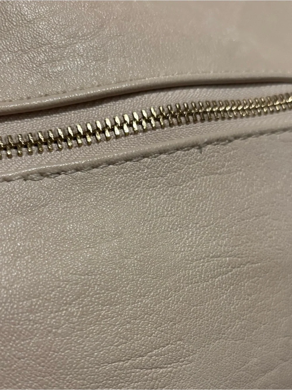 Antik Kraft Noelia Slouchy Hobo Leather Shoulder Crossbody Bag in Bone